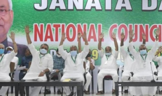 JD-U wins both Bihar bypolls, RJD cites close contest JD-U wins both Bihar bypolls, RJD cites close contest